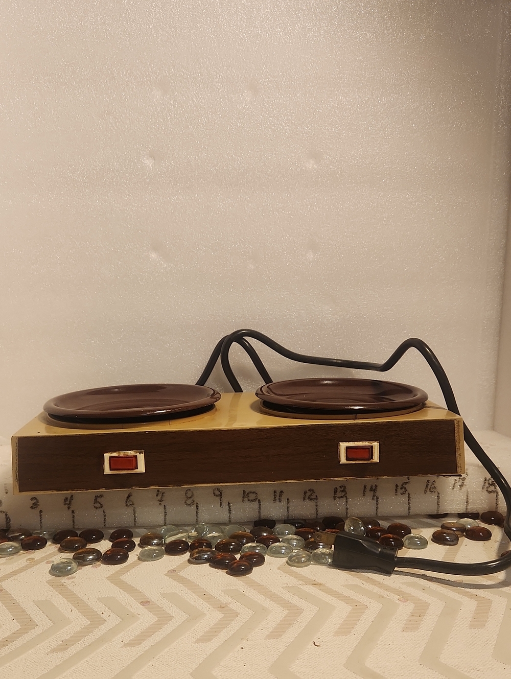 Brown Dual-Warmer Electric Accessory - Brown